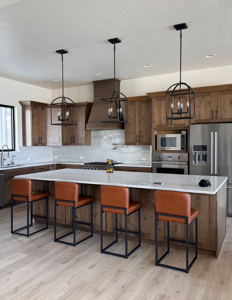 wood cabinets from Gallagher's Flooring in Grand Junction, CO