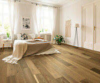 text on image Special Financing available on flooring, with couple on flooring 