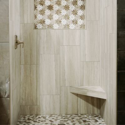 bathroom shower design in Grand Junction, CO, at Gallagher's Flooring