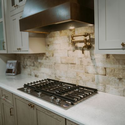 kitchen backsplash design at Gallagher's Flooring in Grand Junction, CO
