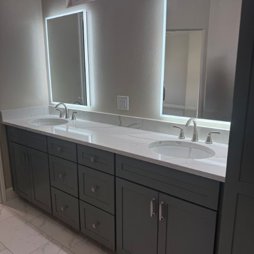 bath countertop remodel in Grand Junction CO